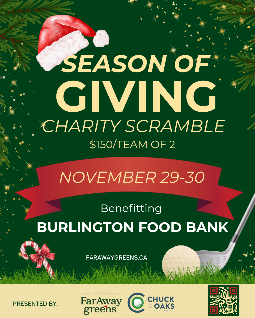 Indoor Charity Scramble